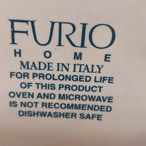 FURIO Home Alpine Mist Made In Italy Christmas Themed 16 oz Mugs x 4 - Picture 7 of 7